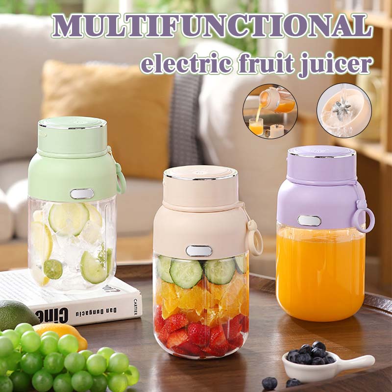 Multifunktionell elektrisk fruktpress