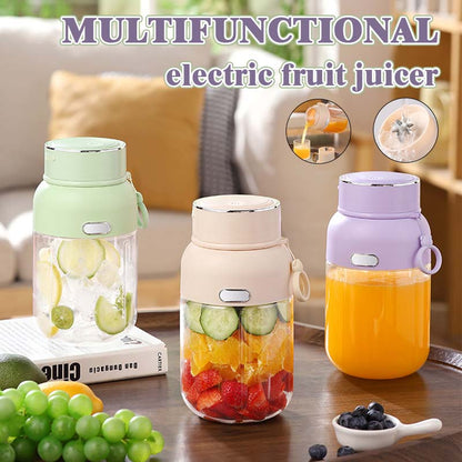 Multifunktionell elektrisk fruktpress