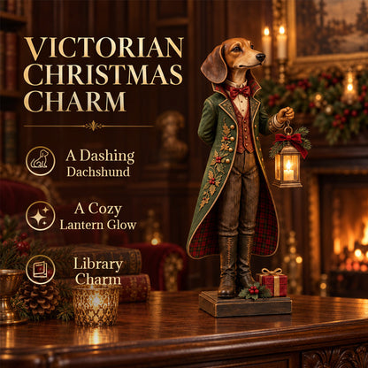 🎄Christmas Sausage Dog Lantern Ornament
