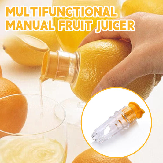 Multifunktionell manuell fruktpress