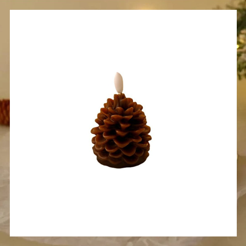 🔥 Flamlöst maskrosstearinljus batteridrivet