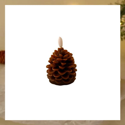 🔥 Flamlöst maskrosstearinljus batteridrivet