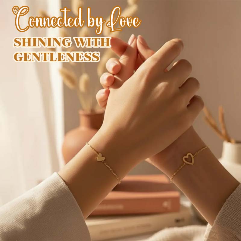 💕"Hjärta vid Hjärta"-dubbelarmbandet – ett band som knyter oss samman💕