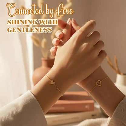 💕"Hjärta vid Hjärta"-dubbelarmbandet – ett band som knyter oss samman💕