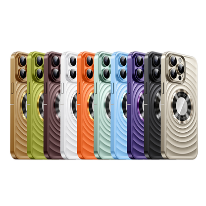 Vågigt magnetiskt mobilskal: Ultratunnt och stötsäkert