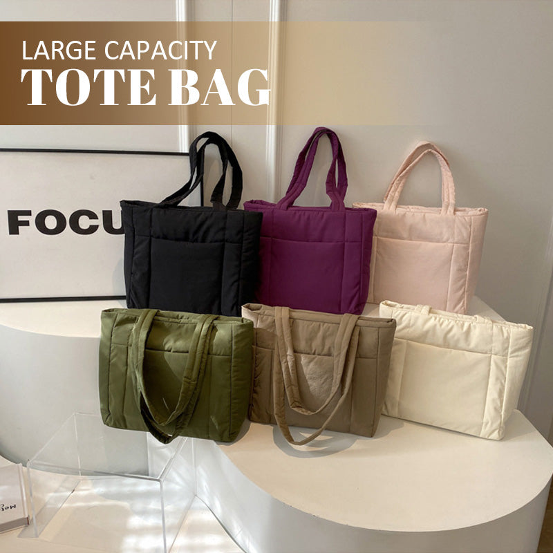 Kanvasväska med stor kapacitet