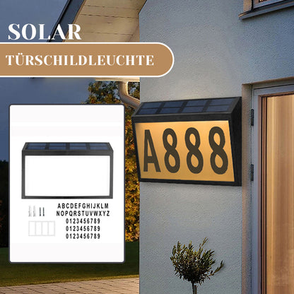 Solar Dörrplatta Ljus
