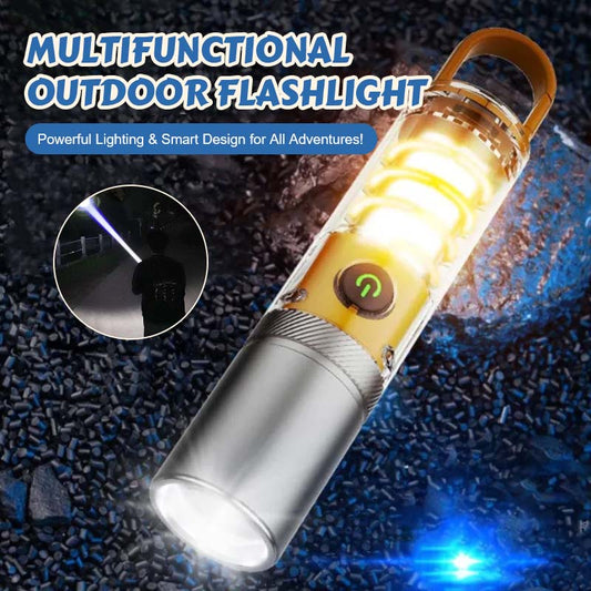 Multifunktionell Ficklampa För Utomhusbruk