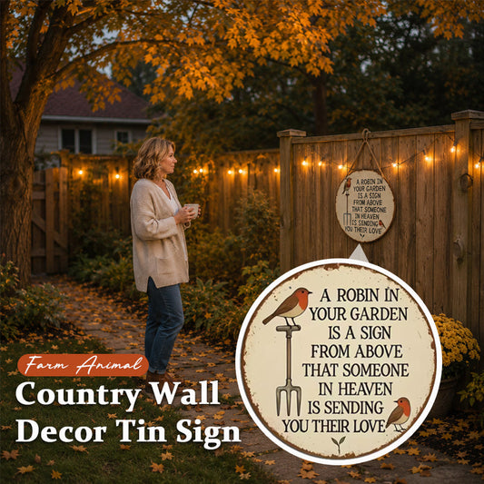 🏡Farm Animal Country Wall Decor Tin Sign