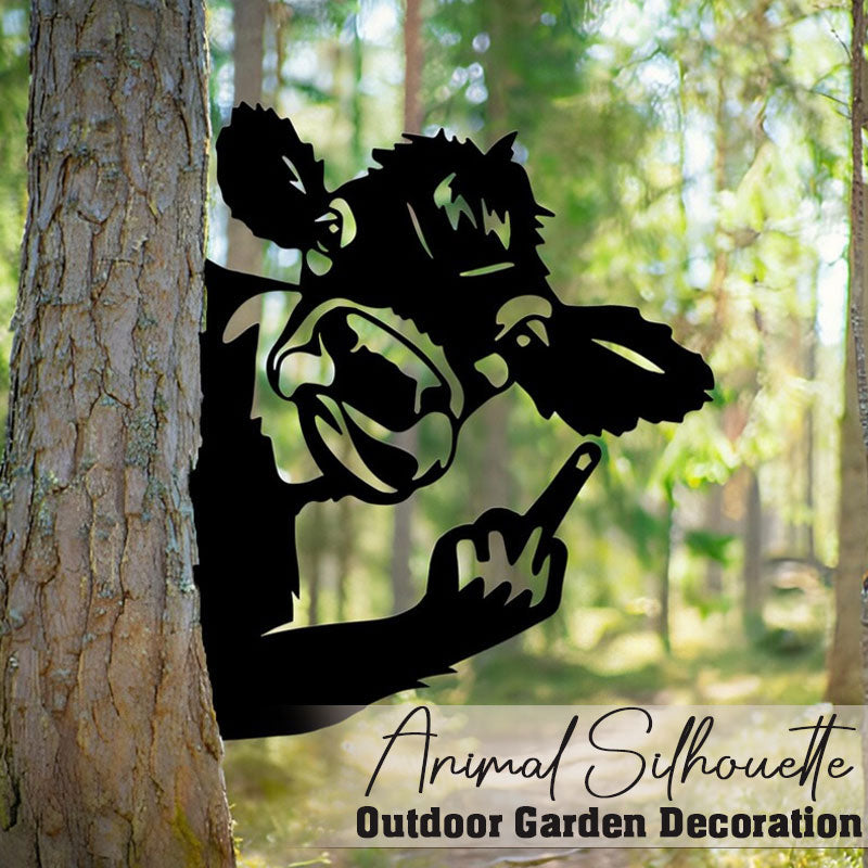 Animal Silhouette Outdoor Garden Decoration
