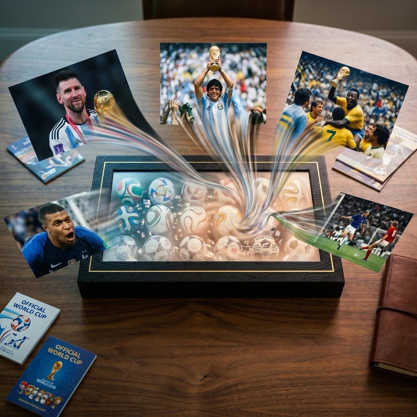 🏆 Handcrafted Mini Soccer Ball Collection (1970–2026) – 2026 World Cup Sale🔥