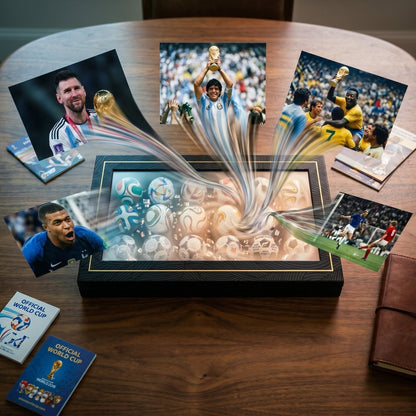🏆 Handcrafted Mini Soccer Ball Collection (1970–2026) – 2026 World Cup Sale🔥