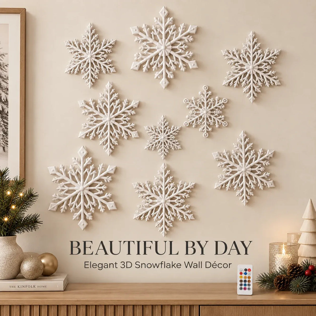 ❄️ LED Snowflake Wall Lights ✨