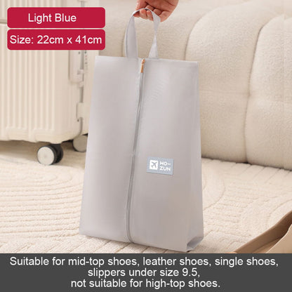 Ny Twill Travel Shoe Storage Bag - Vikbar vattentät skoväska