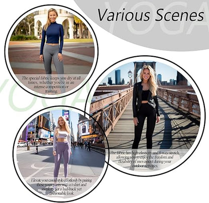 🎁 Sista dagen 49 % rabatt 🔥 Högmidjade, magkontrollerande, formande träningslegging