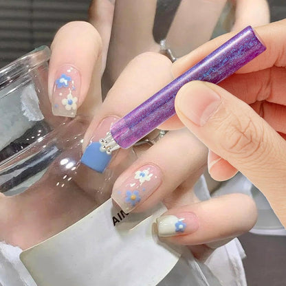 🌸5 Petal Flower Nail Dotting Pen