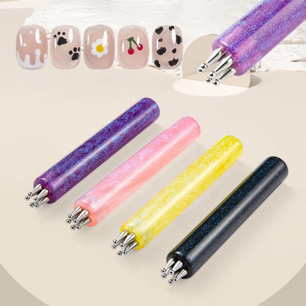 🌸5 Petal Flower Nail Dotting Pen