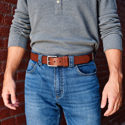 🔥 Handmade Full-Grain Buffalo Leather Belt – Built to Last