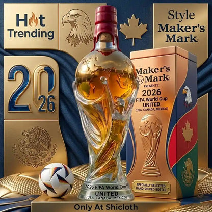 ⚽2026 FIFA World Cup Special Edition Whisky Bottle