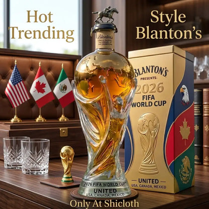 ⚽2026 FIFA World Cup Special Edition Whisky Bottle