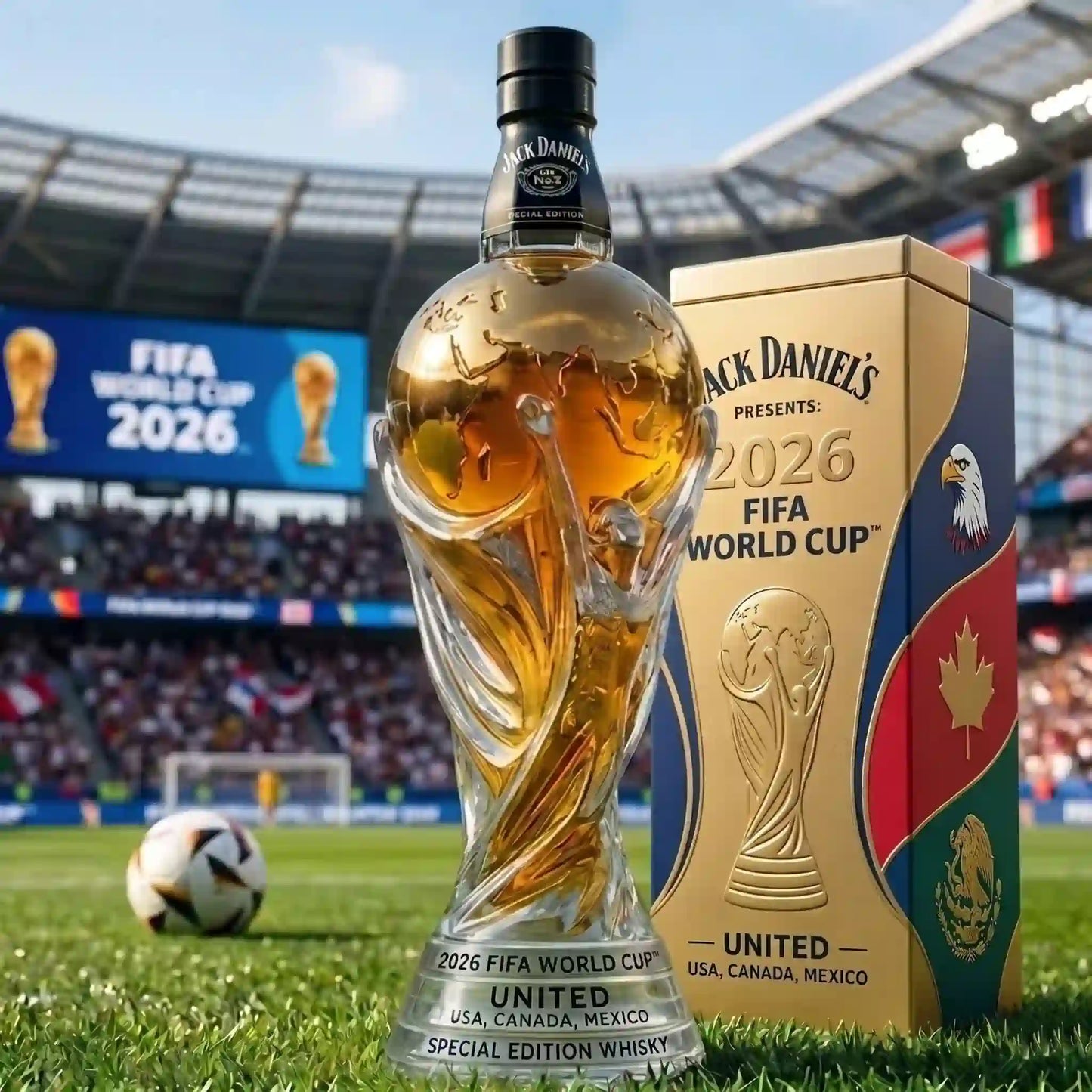 ⚽2026 FIFA World Cup Special Edition Whisky Bottle