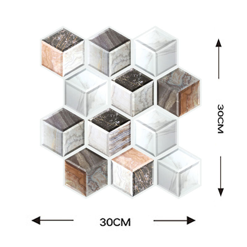 10st 3D Peel and Stick väggplattor
