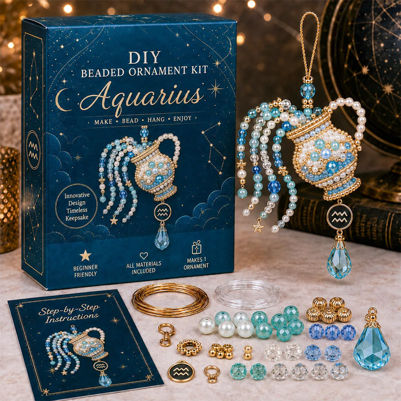 ✨Twelve Constellations Blessing Bead Pendant DIY Set