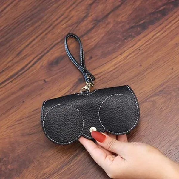 Soft PU leather glasses case 👓️