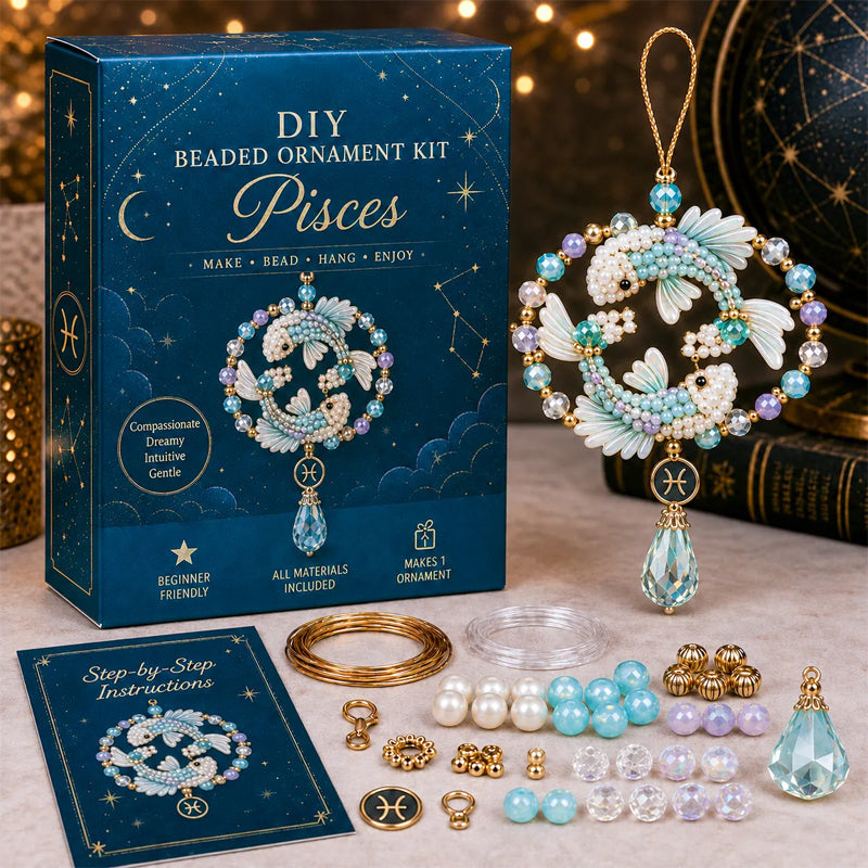 ✨Twelve Constellations Blessing Bead Pendant DIY Set