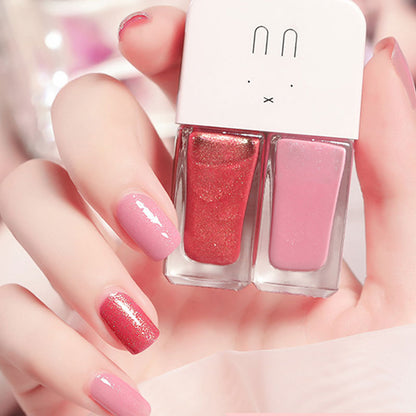 Avtagbart, bakningsfritt, snabbtorkande, långtidsverkande nagellack