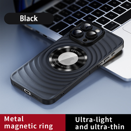 Vågigt magnetiskt mobilskal: Ultratunnt och stötsäkert