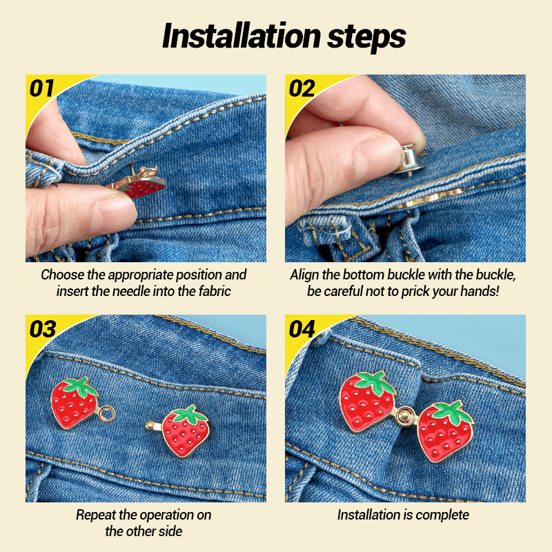 Byxmidjestramning Justerbart midjespänne/Adjustable waist buckle