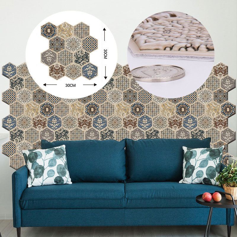 10st 3D Peel and Stick väggplattor