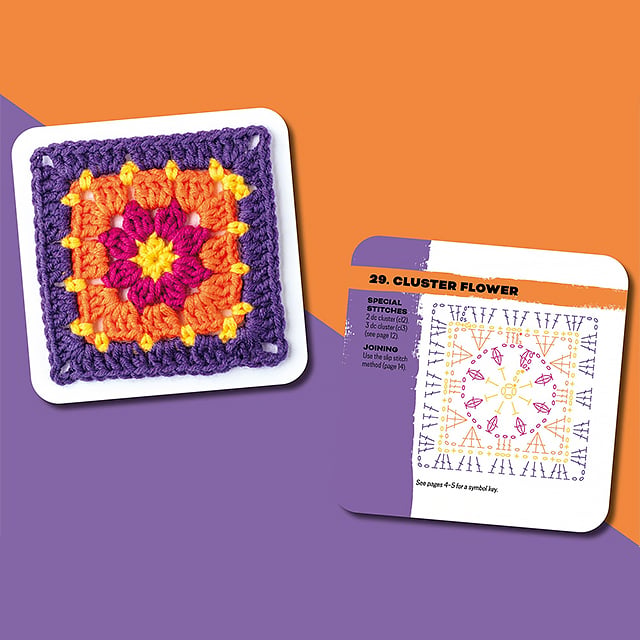 🎁 Granny Square Crochet Card Set[50 Unique Designs]🧵