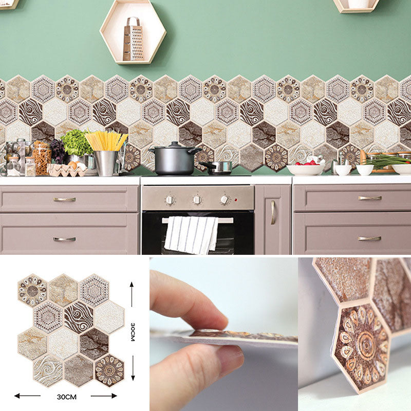 10st 3D Peel and Stick väggplattor