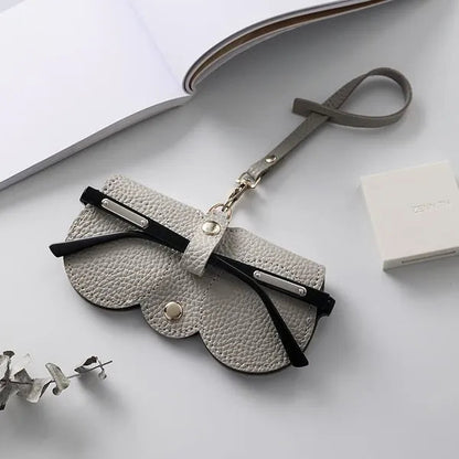 Soft PU leather glasses case 👓️