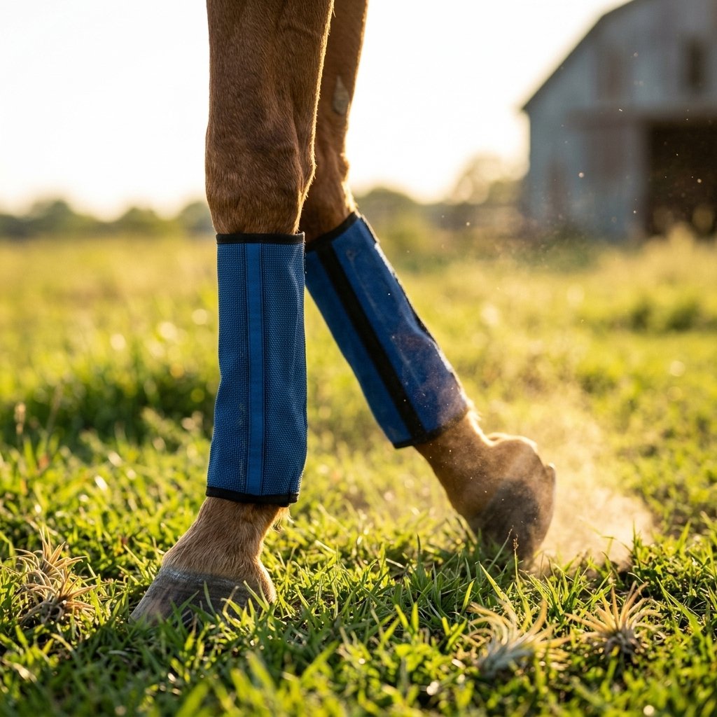 🐎Anti-Fly Horse Leg Mesh Protectors - Set of 4 Breathable Summer Boots