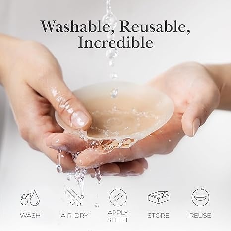 🏆#1 Bästsäljare🏆 ---- Klibbiga men inte äckliga! Sömlösa upplyftande bröstvårtsskydd