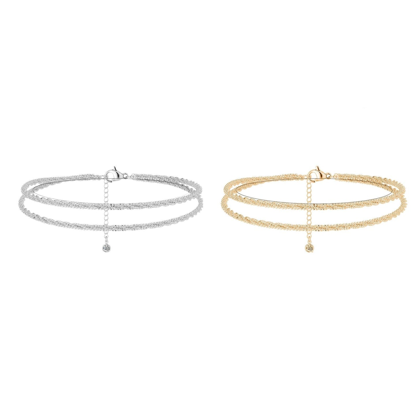🔥Dainty Layered Anklet For Women🎉