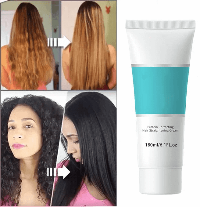 🔥NYTT ÅR 2023 REA 49% RABATT🔥Silk & Gloss Hair Straightening Cream