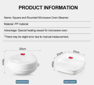 🔥 Ångkokare i mikrovågsugn