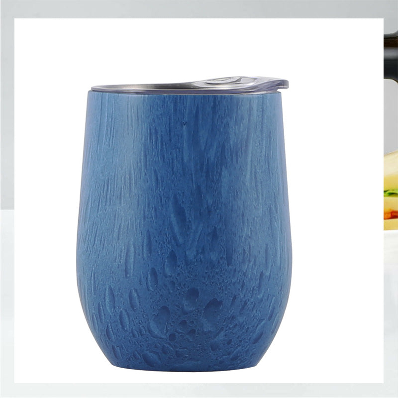 Creative Eggshell Cup - 12oz Stainless Steel Wine Cup