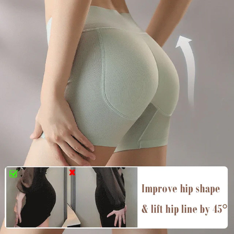 ✨Nyårsrea - Latex False Buttocks Square Angle Underwear