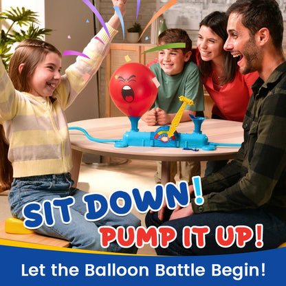 🎈 Sit, Pump & Pop! Balloon Battle Game