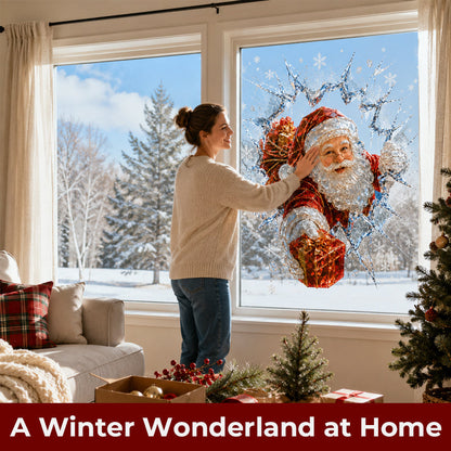 🎅Crystal Santa Claus Window Decoration