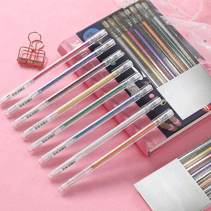 Metallfärgad Flash Gel Pen