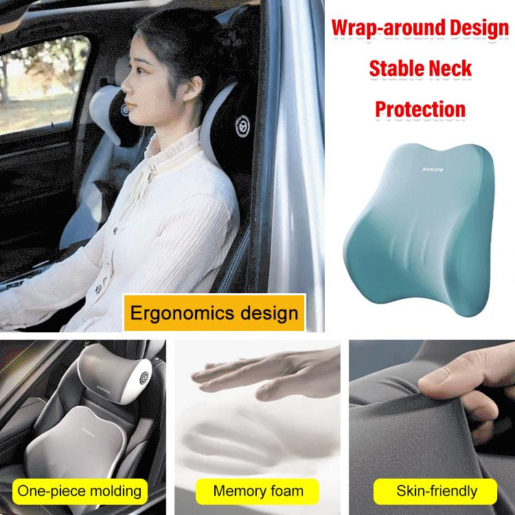 🚗Car Headrest Neck and Waist Pillow🛋️