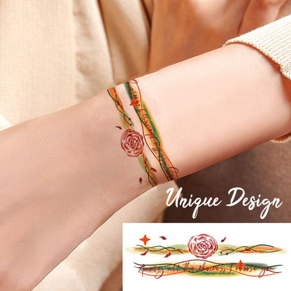 ✨🌈 Creative Colorful Wrist Tattoo Sticker