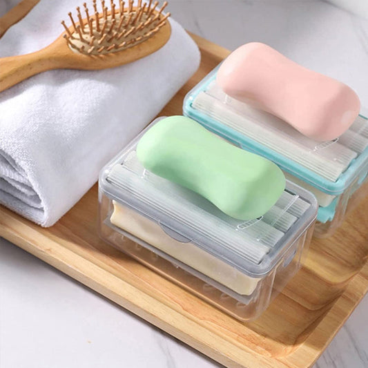 Tvålkopp med avrinningshål och fjäder