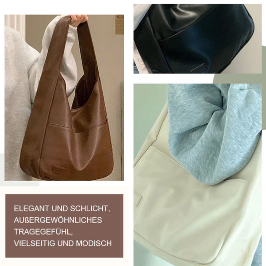 Höst- och vinterväska tillverkad av mjukt läder 💼